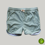 Boxer de Bain Côtelé - Vert Brumeux 